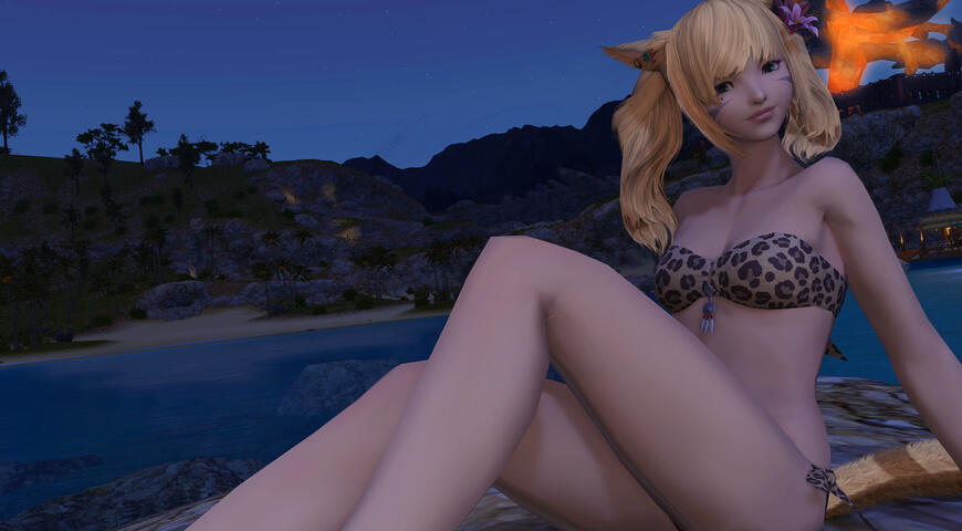 Relaxing in Costa del Sol.